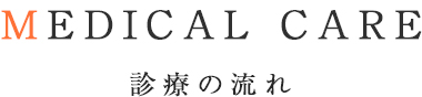 診療の流れ